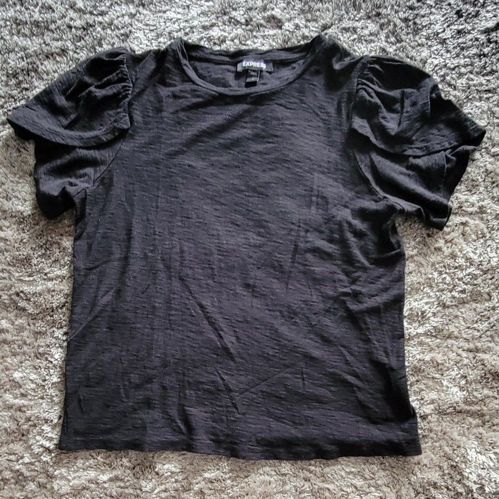 Express Flutter Sleeve Top